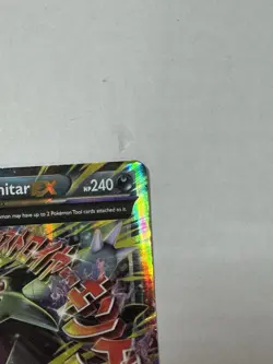 Pokemon TCG XY-Ancient Origins M Tyranitar EX Holo Card Moderately Played - Image 5