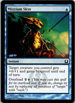 Mizzium Skin Magic The Gathering Return To Ravnica Card Mint X1 - Image 1