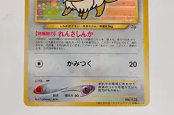 Pokemon card TCG Eevee No.133 Holo Old Back Fan Club Promo Japanese Swirl MP - Image 3