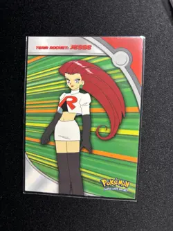 Pokemon Card - Team Rocket: Jesse HV2 - TV Animation - Topps Series 2 - Image 1