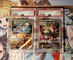 Ralts AR 083/078 Kirlia AR 084/078 Pokemon Card Japanese NM PSA 9 SEQUENTIAL - Image 1