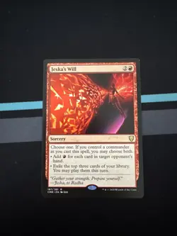 Jeska's Will Commander Legends Mtg Magic The Gathering Card - Image 1