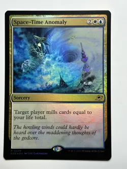 Space-Time Anomaly Edge of Eternities 229 Foil MTG Card LP-NM - Image 1
