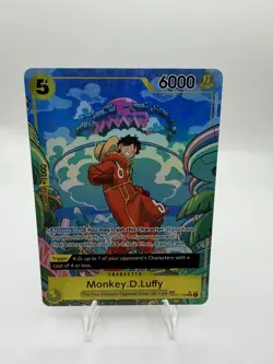 One Piece Card Game Monkey.D.Luffy Op07-109 SR Treasure Rare Alternate Art M/NM - Image 1