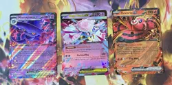 Pokemon Phantasmal Flames EX 3 Card Lot - Image 1