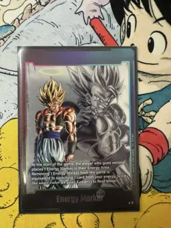 Dragon Ball Super Card Game Energy Marker E-21 Gogeta English - Image 1