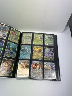 Pokemon Card Collection Binder of 76 Cards Illustration Rares Shinys NM Read - Image 5
