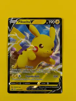 Pikachu V - SWSH061 - Promo Sword & Shield Promos - Pokemon Card - NM - Image 1