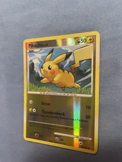 Pokemon TCG Supreme Victors 2009 Pikachu Reverse Holo Card #120/147 LP/MP - Image 5