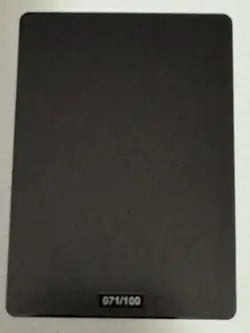 SEPHIROTH MAGIC THE GATHERING Custom Numbered 071/100 METAL Collectible CARD - Image 2