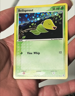Vintage Rare Bellsprout 53/112 Reverse Holo Firered & Leafgreen Tcg Pokemon Card - Image 2