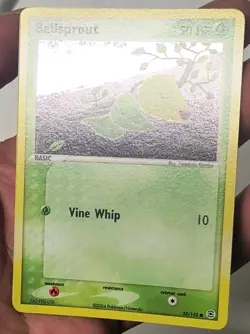 Vintage Rare Bellsprout 53/112 Reverse Holo Firered & Leafgreen Tcg Pokemon Card - Image 5