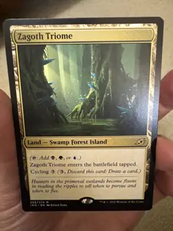 Zagoth Triome | Ikoria | NM | MTG Rare PWE Tracking - Image 1