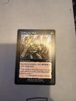 Culling the Weak Exodus Regular MTG Magic The Gathering - Image 1