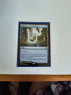 MTG Clearwater Pathway Murkwater Pathway Zendikar Rising 260/280 Regular Rare - Image 1