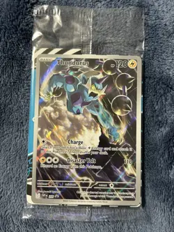 Pokemon Black Bolt Thundurus SVP 209 ETB Promo Card Sealed ENGLISH - Image 1