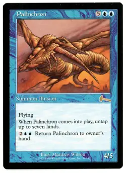 1X PALINCHRON [ULG - URZA'S LEGACY] - MTG VINTAGE RESERVE LIST CARD [EXCELLENT] - Image 1