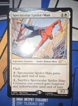 MTG - PRM - Spectacular Spider-Man #1 - Near Mint Non Foil Promo - Image 1