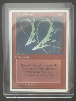 Magic MTG Italian Revised Manabarbs Artist Proof Near Mint - Only 50 Exist! - Image 3