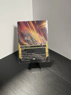 MTG 1x Lotus Field (0023) Borderless - Edge of Eternity: Stellar Sights +13 Crds - Image 1