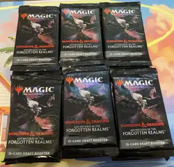 D&D: Adventures in the Forgotten Realms - Magic the Gathering x36 Draft Booster - Image 1