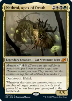 Light Play, English MTG Foil Nethroi, Apex of Death - Foil Ikoria: Lair of Behem - Image 1