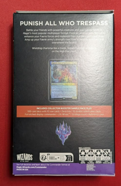 Sealed Commander Deck FAE DOMINION Magic the Gathering Wilds of Eldraine MTG - Image 2