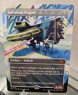 Salvation Engine (Borderless) MTG Aetherdrift Regular - Image 1
