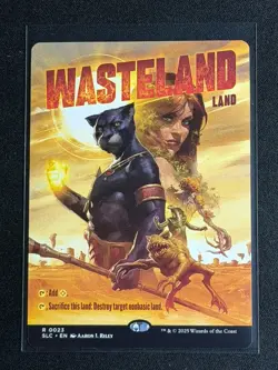 MTG Secret Lair Encyclopedia of Magic the Gathering Wasteland RARE - Image 1