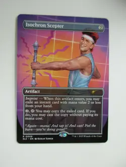 Magic The Gathering Encyclopedia Secret Lair ISCOCHRON SCEPTER MTG 0009 - Image 1