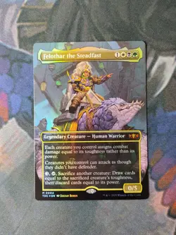 Felothar the Steadfast - Foil Borderless | 7% Off 2+ | Dragonstorm | NM | MTG - Image 1
