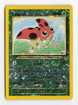 Ledyba 7/18 Reverse Holo Foil Southern Islands WOTC Pokemon Card TCG MP/HP - Image 1