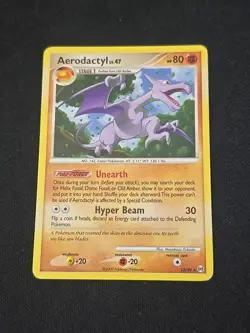 Aerodactyl 13/99 Arceus Regular Pokemon TCG Light Played Condition - Image 1