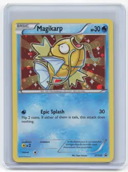 2016 Pokemon Magikarp XY Black Star Promo Holo #XY143 (Damaged) - Image 1