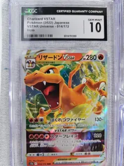 Pokemon Charizard Set Of 3 Slabs JPN Graded CGC GEM MINT 10 - Image 4