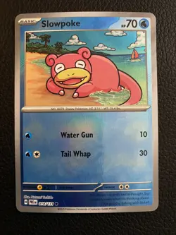 Slowpoke (Poke Ball Pattern) (18/356) Prismatic Evolutions NM REVERSE HOLO - Image 1