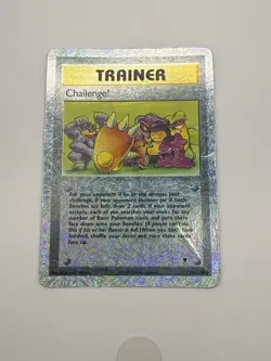 Pokemon- Challenge! 106/110 Legendary Collection Reverse Holo Heavy play/Damaged - Image 1