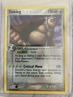 Pokemon TCG Slaking EX Power Keepers 13 Holo Holo Rare NM - Image 1