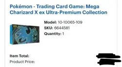 ✅Pokemon TCG Phantasmal Flames Mega Charizard X EX UPC CONFIRMED PRESALE! ✅ - Image 2
