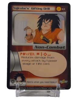 Dragon Ball Z DBZ CCG Yajirobe's Gifting Drill Score Card Nice! #63 - Image 1