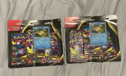 Pokemon TCG Mega Evolution 3 Pack Blisters Lot Of 2 Sealed - Image 1