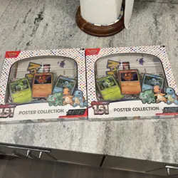 2 lots Pokemon TCG Scarlet & Violet - 151 Poster Collection Box - 3 Packs 820650853166 - Image 1