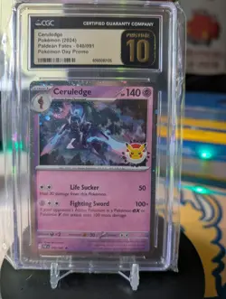 Ceruledge Holo Pokemon Day Promo CGC PRISTINE 10 - Image 1