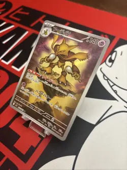 Pokemon TCG Alakazam Mega Symphonia 071/063 AR Full Art Secret Rare Near Mint - Image 3