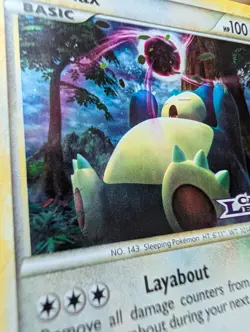 Pokemon Call of Legends Stamped Prerelease Promo Snorlax 33/95 - Image 2