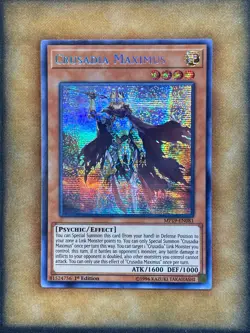 Yugioh Crusadia Maximus MP19-EN081 Secret Rare 1st Ed NM - Image 1