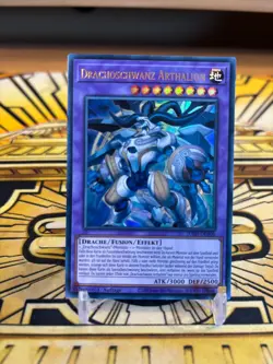 Yugioh Drachoschwanz Arthalion JUSH-DE006 Ultra Rare - Image 1