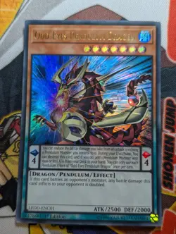 Odd-Eyes Pendulum Dragon - LEDD-ENC01 - Ultra Rare - 1st Edition YuGiOh! - Image 1