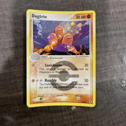 Dugtrio | 22/112 | Reverse Holo | EX FireRed & LeafGreen | Pokemon Card | LP/NM - Image 1