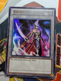 Emissary of Darkness Token LC03-EN005 Yugioh! Yu Gi Oh! Foil Holo Ultra Rare VLP - Image 1